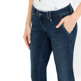 Jeans donna bootcut a vita bassa