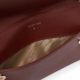 Pochette donna Fly in pelle con catena
