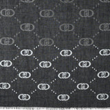 Stola uomo in maglia con logo