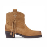Stivaletti texani in suede
