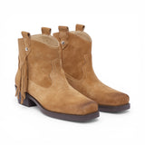 Stivaletti texani in suede