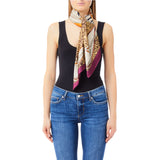 Foulard donna con stampa