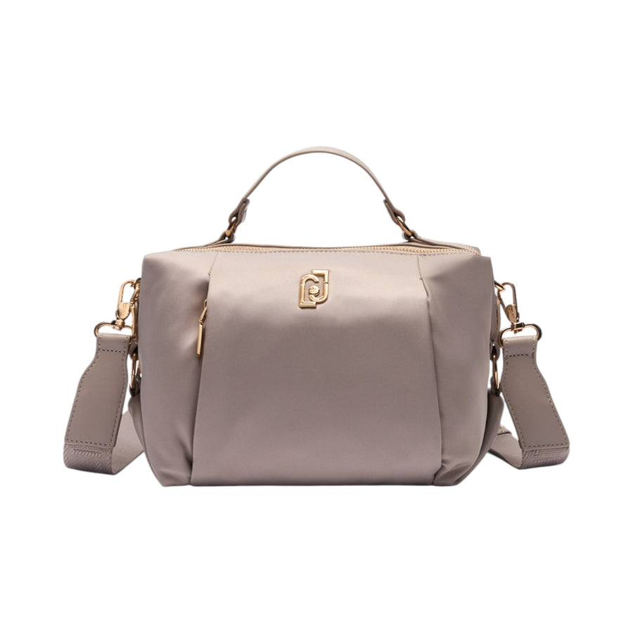 Borsa donna beige a mano