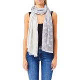 Sciarpa donna con logo monogram