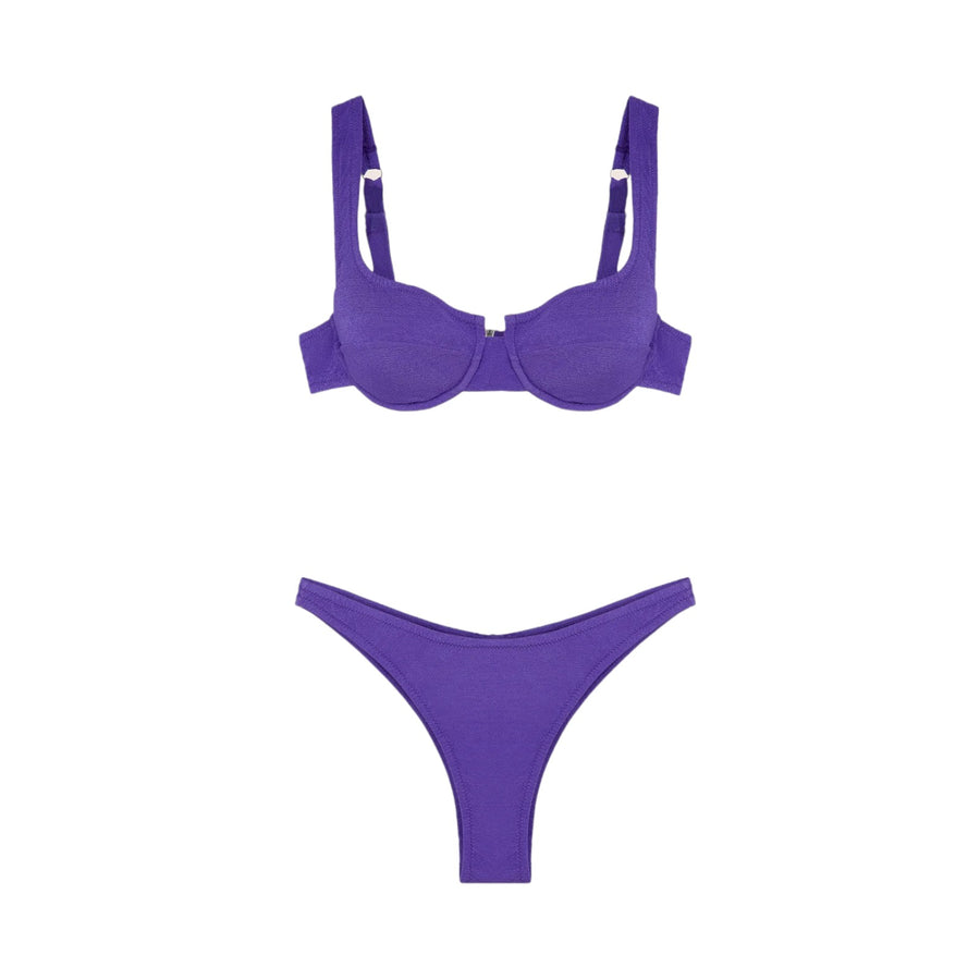 Bikini top e slip americano fisso visionary dose donna