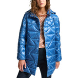 Piumino donna trapuntato con cappuccio