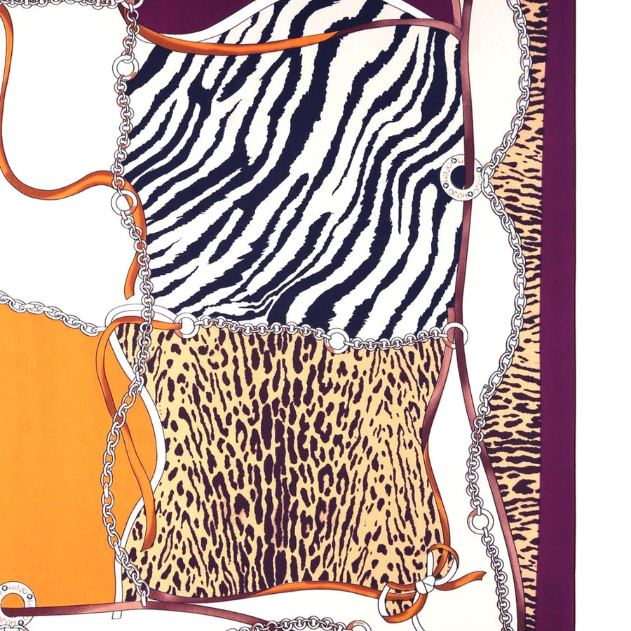 Foulard donna con stampa