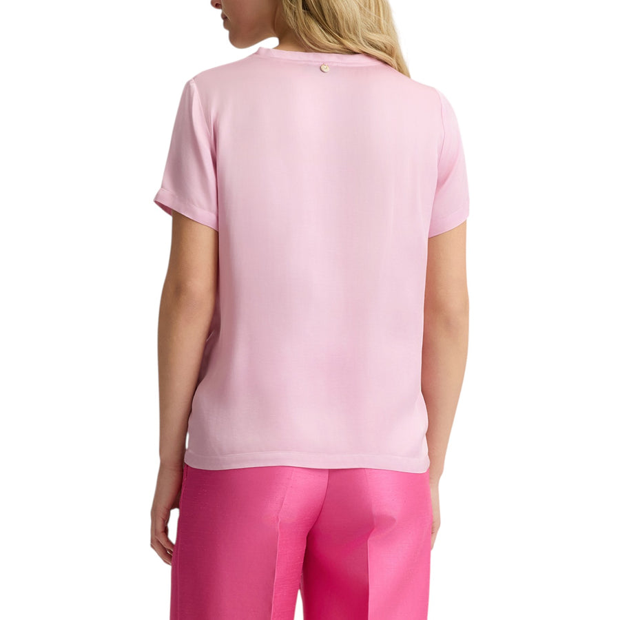 T-shirt donna in raso