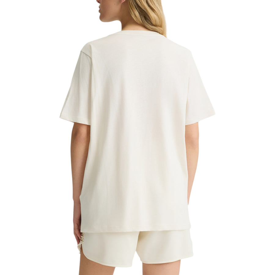 T-shirt donna con strass
