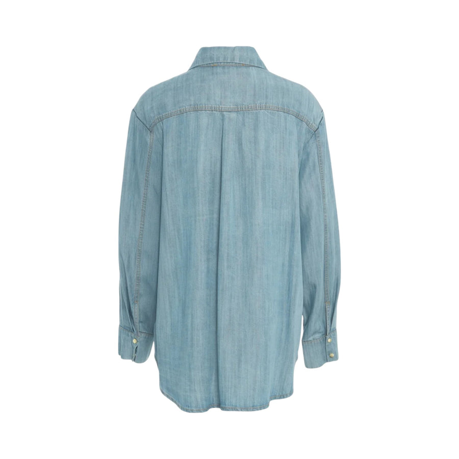 Camicia donna in denim lyocell