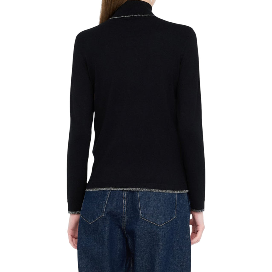 Dolcevita donna con dettagli in lurex®