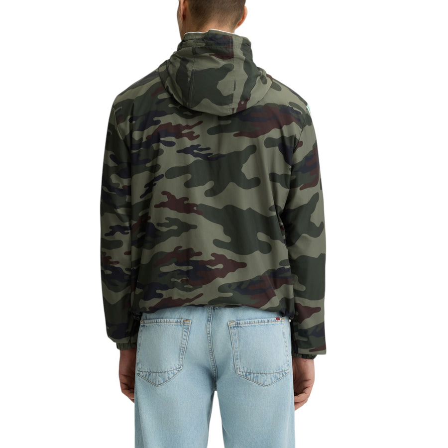 Giacca a vento camouflage