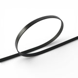 Cintura donna doppio giro in pelle con borchie 1,5 cm