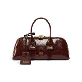 Borsa donna a mano piccola Escape Bag Horizontal in pelle new shiny