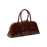 Borsa donna a mano piccola Escape Bag Horizontal in pelle new shiny