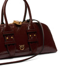 Borsa donna a mano piccola Escape Bag Horizontal in pelle new shiny