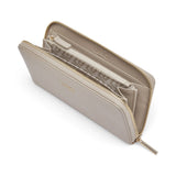 Portafoglio donna grande con zip