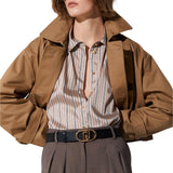 Cintura donna in pelle