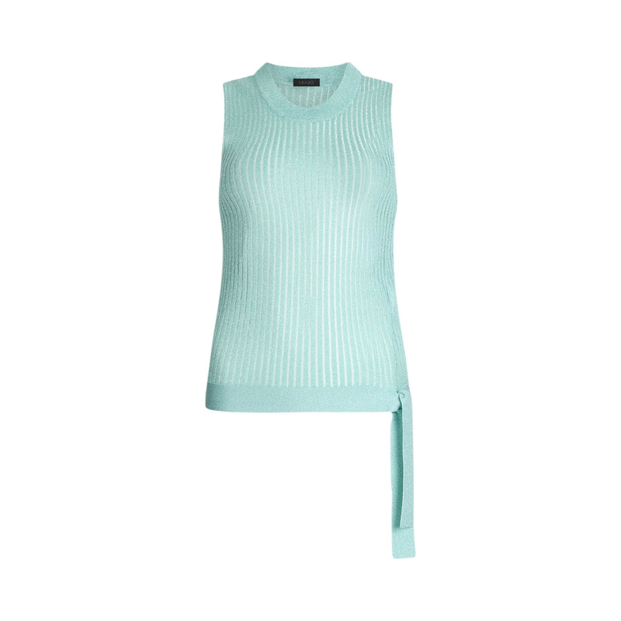 Top donna in maglia lurex®