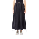 Gonna  donna lunga con elastico al fondo