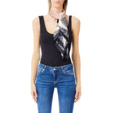 Foulard donna con stampa