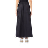 Gonna  donna lunga con elastico al fondo