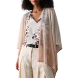 Poncho donna iridescente