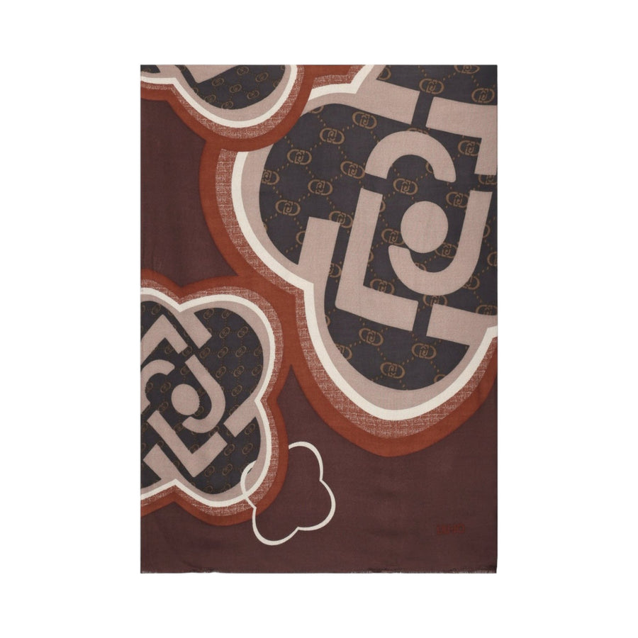 Stola donna con logo