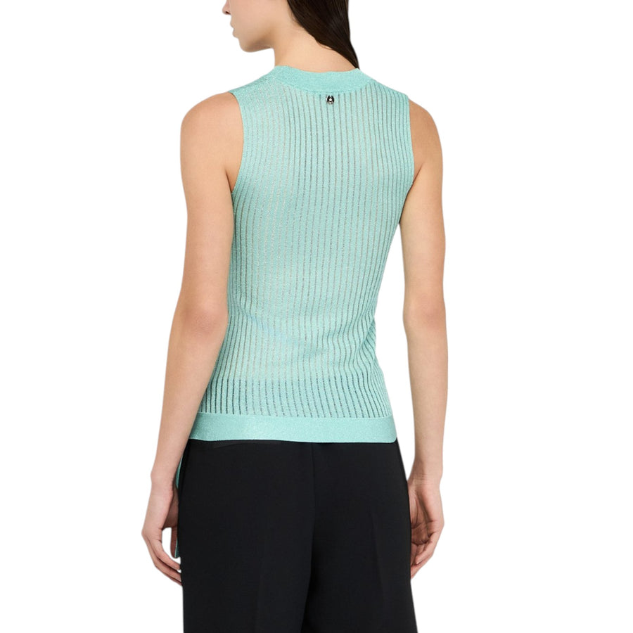 Top donna in maglia lurex®