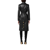 Trench donna in craquelé