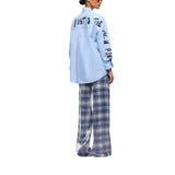 Camicia donna in cotone Quiet Is The New Punk