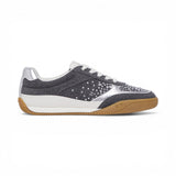 Sneakers in denim e pietre gioiello