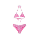 Bikini bimba triangolo e slip fisso twist