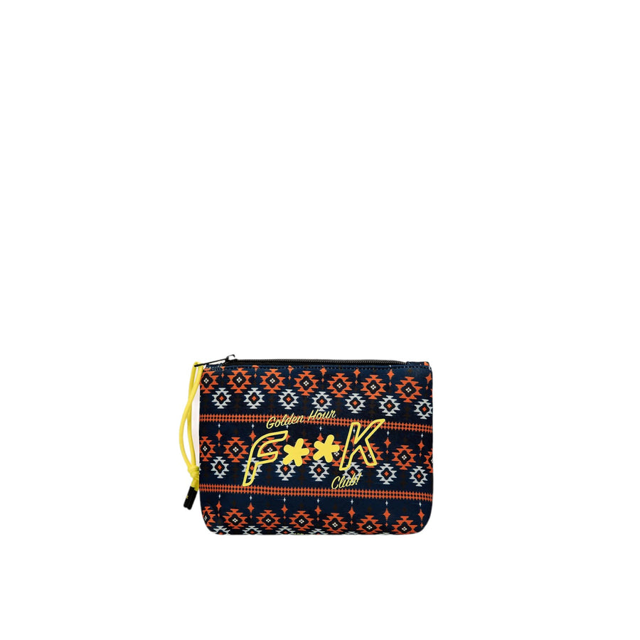 Pochette fantasia mood ethnic uomo