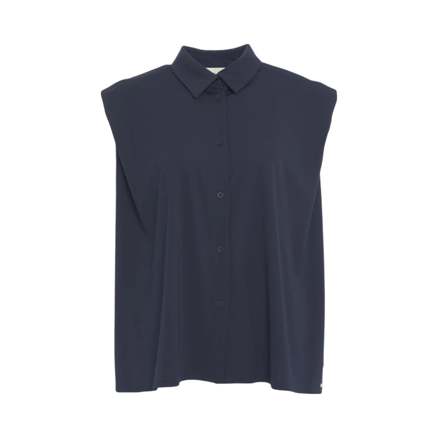 Camicia donna smanicata