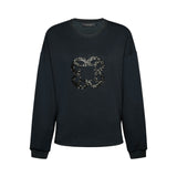 Felpa donna con ricamo Monogram