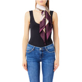Foulard donna con stampa