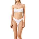 Fascia donna e slip a v macramé