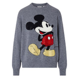 Maglia donna jacquard in lana Mr Mouse