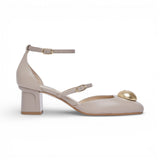 Two donna pieces in pelle