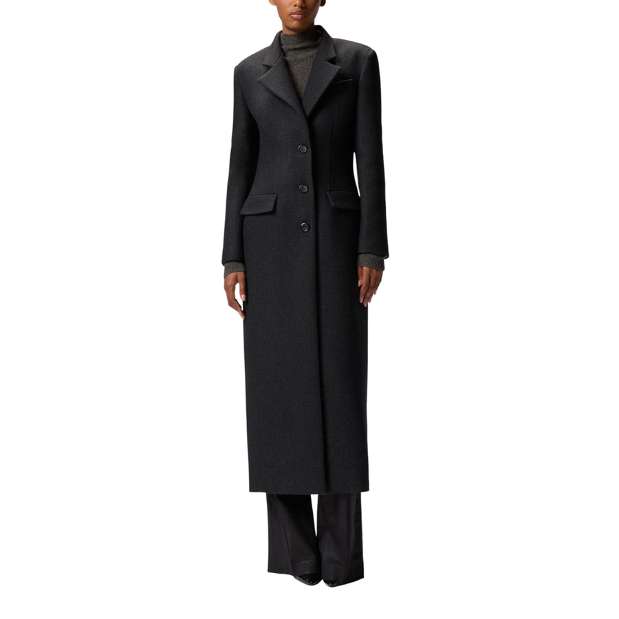 Cappotto donna lungo in panno