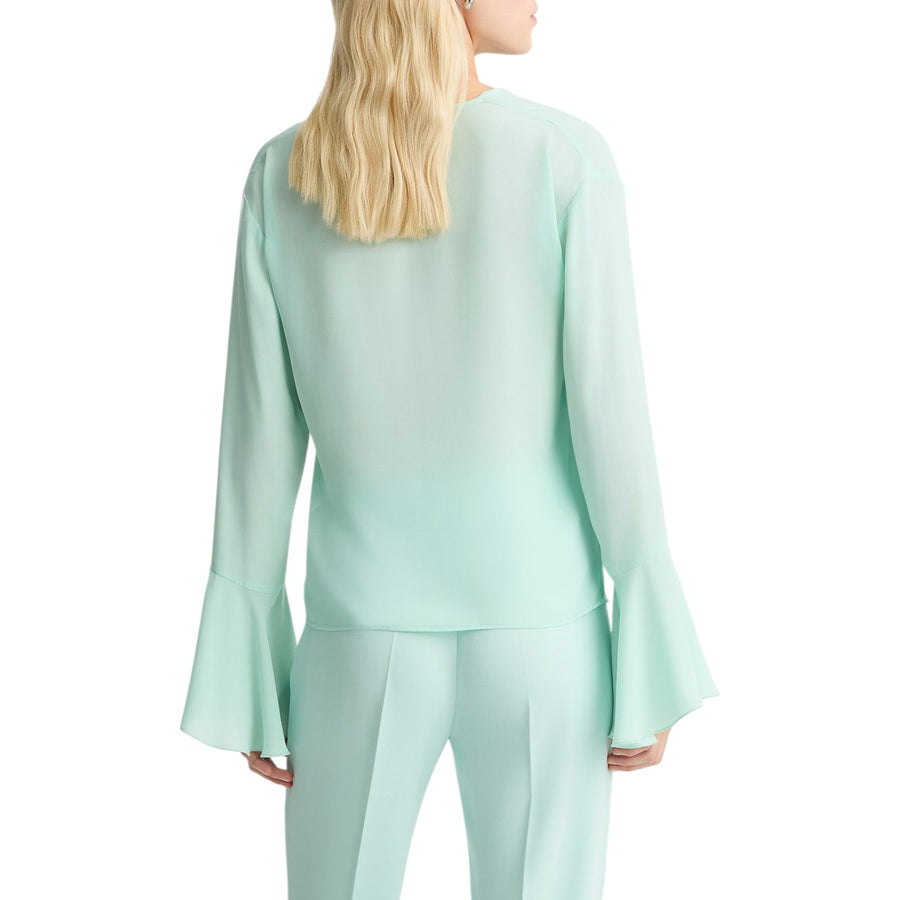 Blusa donna in georgette