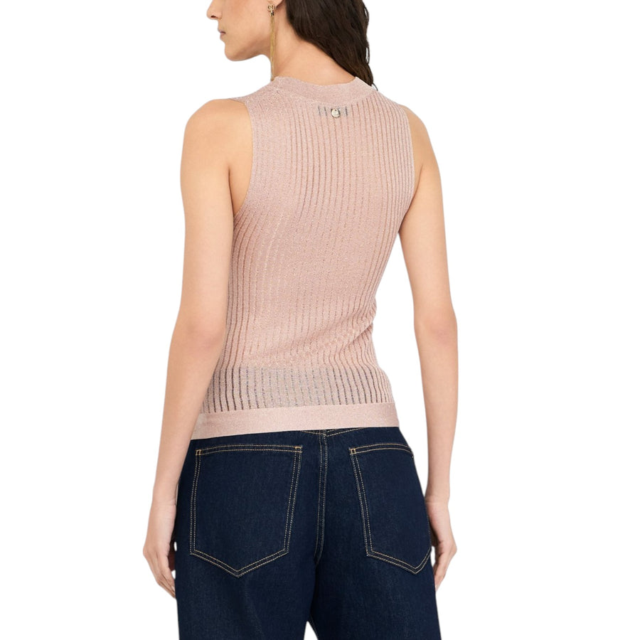 Top donna in maglia lurex®