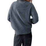 Maglia donna jacquard in lana Mr Mouse