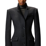 Cappotto donna lungo in panno