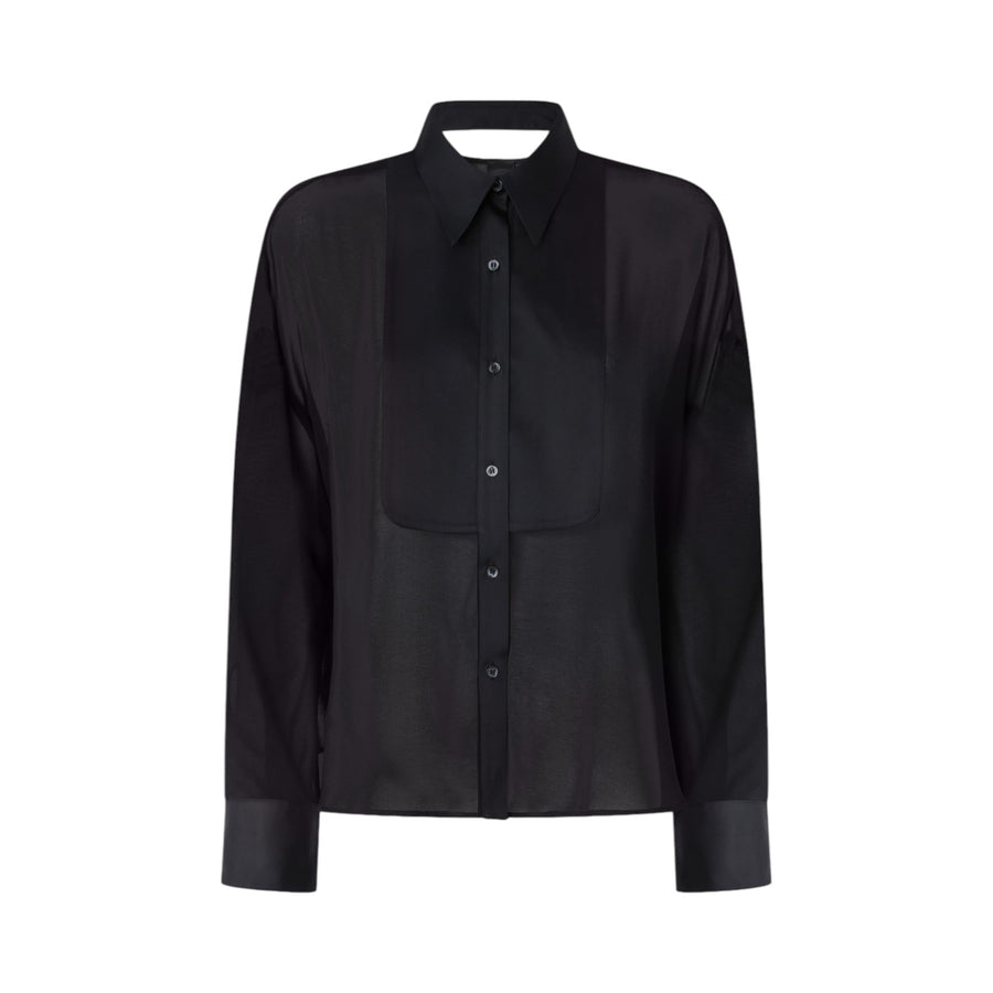 Camicia donna con dettaglio cut-out