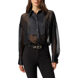 Camicia donna con dettaglio cut-out