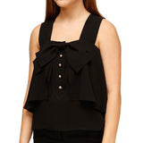 Canotta donna con fiocco