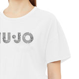 T-shirt donna con logo