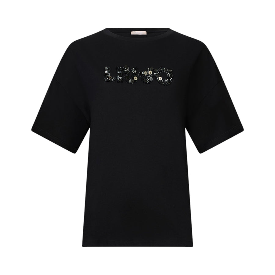 T-shirt donna con logo